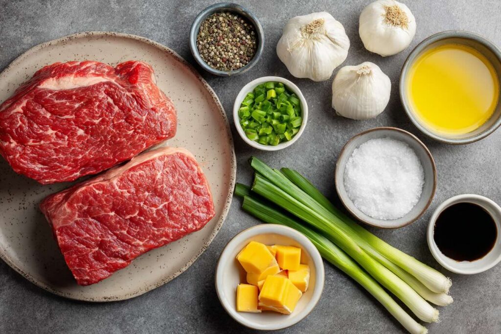 Chuck Roast in Crock Pot ingredients