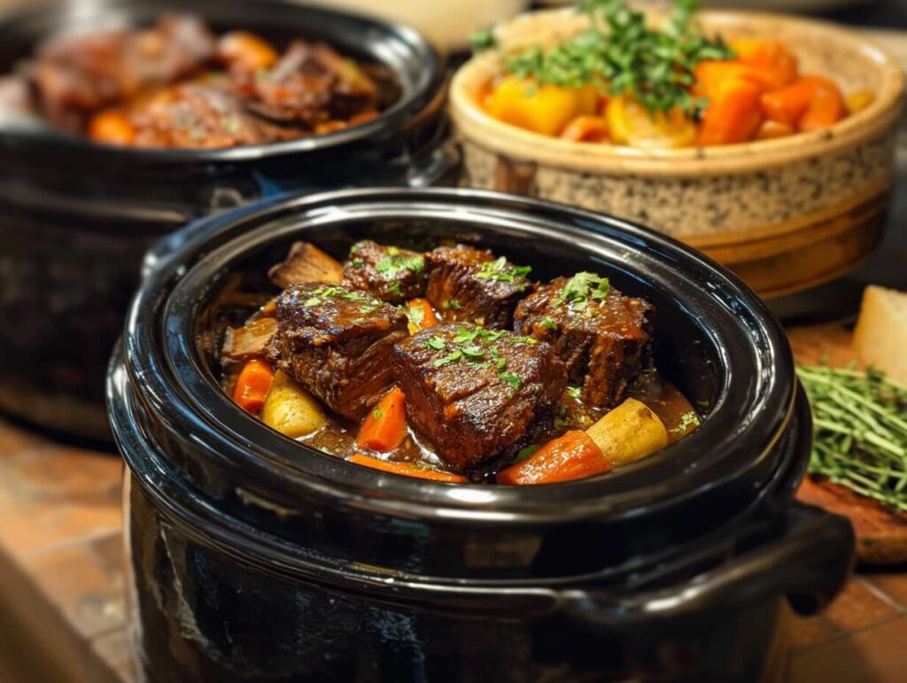 Slow Cooker Short Ribs – Fall-apart, Hands-off Comfort Dinner