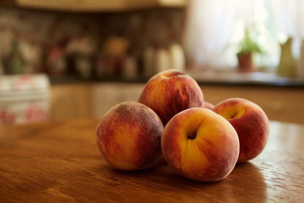 Peach cobbler Iingredients