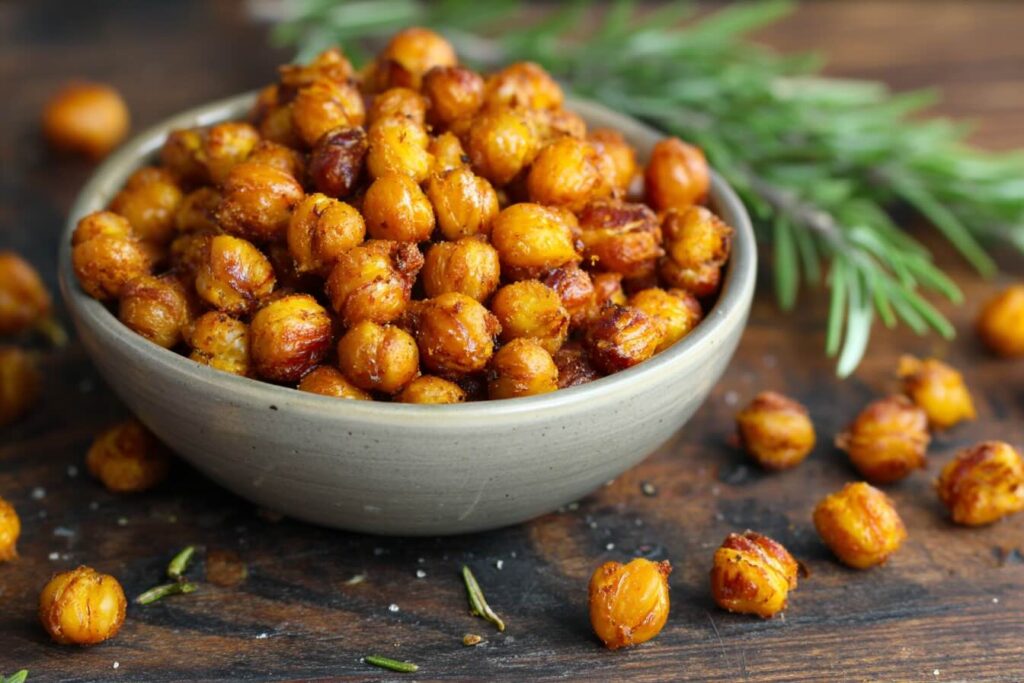 Crunchy Roasted Chickpeas